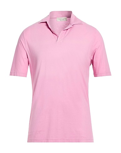 FILIPPO DE LAURENTIIS Polo shirt ROSA 100% Cotton