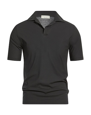 FILIPPO DE LAURENTIIS Polo shirt ANTRACITE 100% Cotton