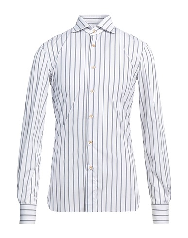 ERRICO FORMICOLA Napoli Striped shirt White 100% Cotton