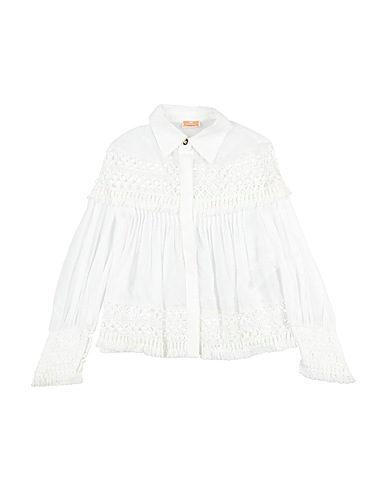 ELISABETTA FRANCHI Camicie e bluse tinta unita 100% Cotone