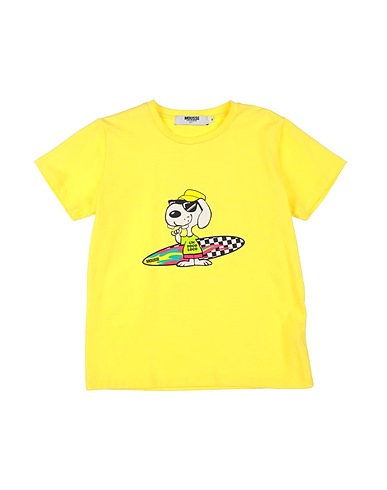 MOUSSE DANS LA BOUCHE T-Shirt Gelb 90% Baumwolle, 10% Elastan