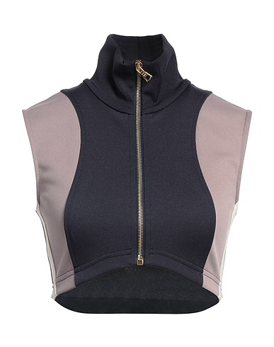 PALM ANGELS Top Midnight blue 100% Polyester, Elastane