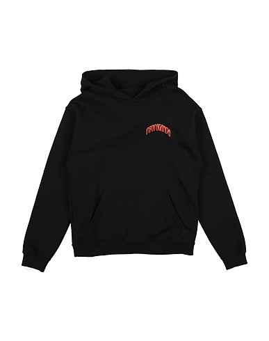 PROPAGANDA Felpa Nero 100% Cotone