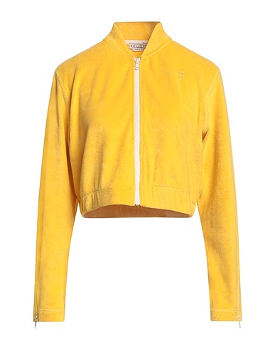 BALLANTYNE Hooded sweatshirt Yellow 80% Cotton, 20% Polyester