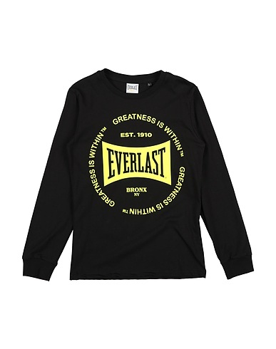 EVERLAST T-Shirt Schwarz 100% Baumwolle