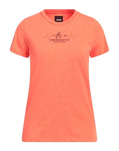COLMAR T-shirt Arancione 70% Poliestere, 30% Cotone