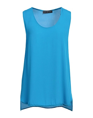ICONA by KAOS Top Azure 100% Rayon
