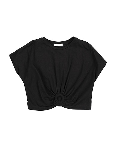 L:Ú L:Ú by MISS GRANT T-shirt Nero 96% Cotone, 4% Elastan