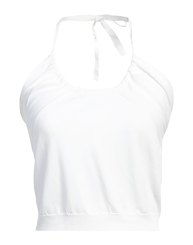 KAOS JEANS Top White 63% Viscose, 37% Polyamide