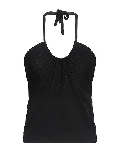 KAOS JEANS Top Schwarz 63% Viskose, 37% Polyamid