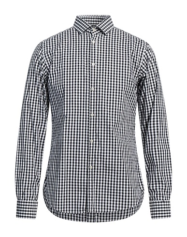 DEUXIEME Checked shirt Black 100% Cotton