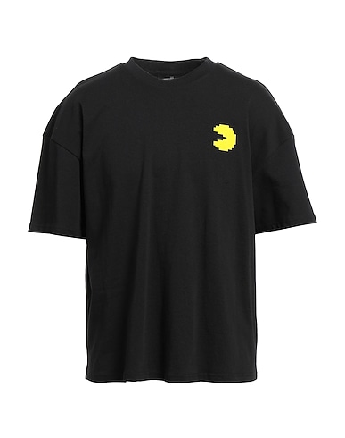 W/STUDIO T-shirt X PAC-MAN Black 100% Cotton