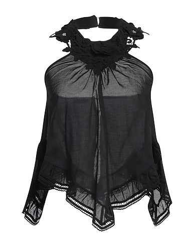 LIU •JO Top Black 100% Cotton