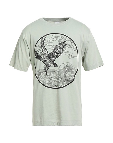 DRIES VAN NOTEN T-shirt Sage green 100% Cotton