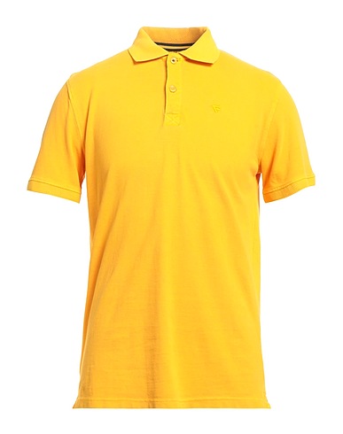 FRED MELLO Polo shirt Marigold 100% Cotton