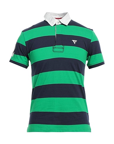 FRED MELLO Polo shirt Green 100% Cotton