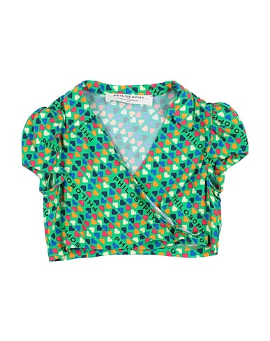 PHILOSOPHY di LORENZO SERAFINI Top Green 100% Viscose