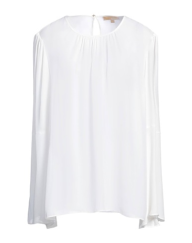 MICHAEL MICHAEL KORS Top Bianco 60% Viscosa, 40% Seta