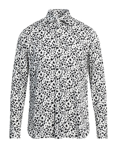 PT Torino Patterned shirt White 100% Viscose