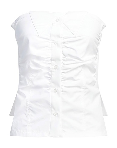 LOW CLASSIC Top Weiß 100% Baumwolle