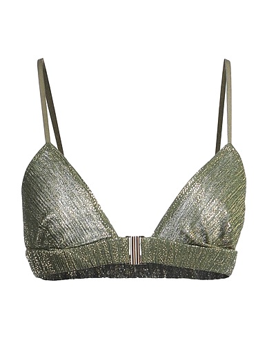 SABINA MUSÁYEV Top Military green 50% Polyester, 50% Metallic fiber