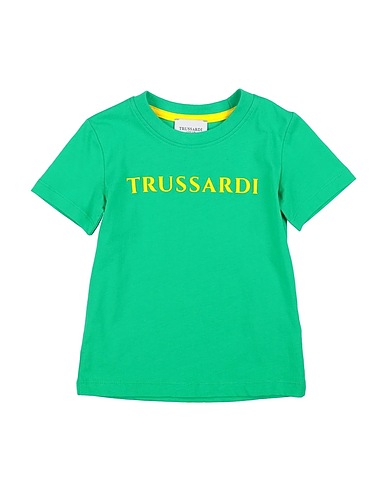 TRUSSARDI JUNIOR T-shirt Green 100% Cotton