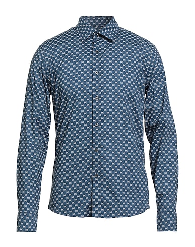 MICHAEL KORS MENS Camicia fantasia BLU NAVY 97% Cotone, 3% Elastan