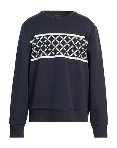 MICHAEL KORS MENS Sweatshirt Midnight blue 75% Cotton, 25% Polyester