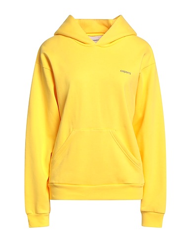 COPERNI Hooded sweatshirt Yellow 79% Cotton, 21% Polyester