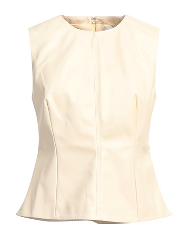 PROENZA SCHOULER Top Elfenbein 100% Polyurethan, Polyester