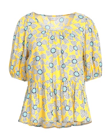 COMPAÑIA FANTASTICA Top Yellow 100% Viscose