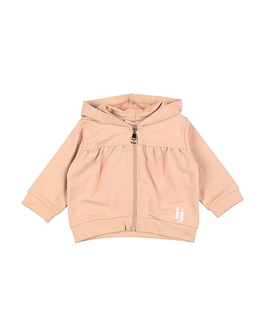 LIU •JO Sweatshirt Beige 95% Cotton, 5% Elastane