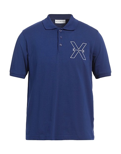 RICHMOND X Polo Blu 100% Cotone