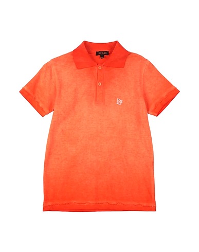 PLEASE Polo Arancione 100% Cotone