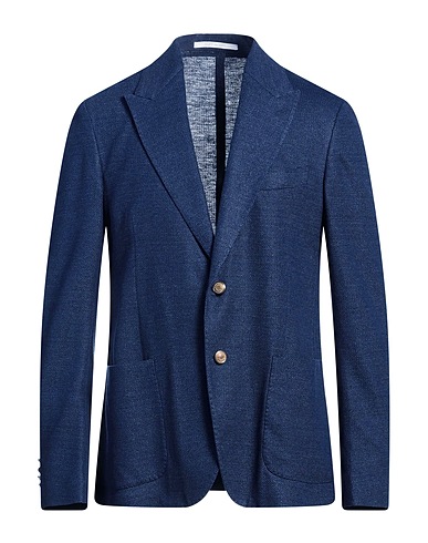 ELEVENTY Blazers Marineblau 59% Leinen, 41% Baumwolle
