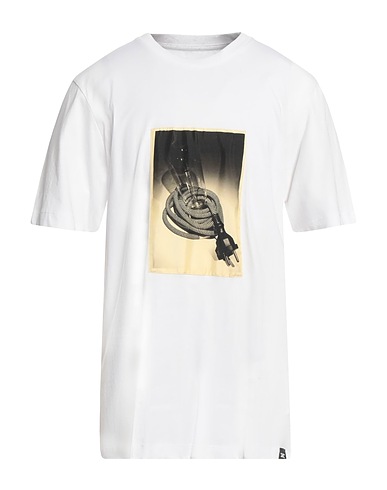 OAMC TOPS & TEES White 100% Organic cotton, Silk, Elastane