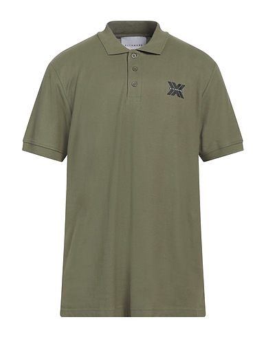 RICHMOND X Polo shirt Military green 100% Cotton