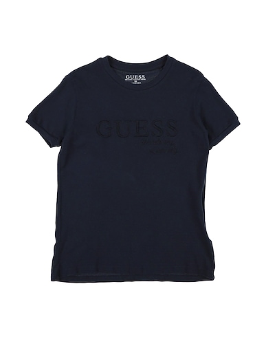 GUESS T-shirt Midnight blue 100% Cotton