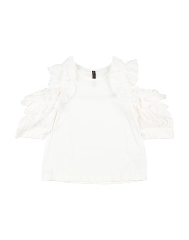 MANILA GRACE T-shirt White 94% Cotton, 6% Elastane