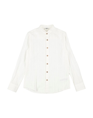 Y-CLÙ Solid color shirt BIANCO 100% Cotton
