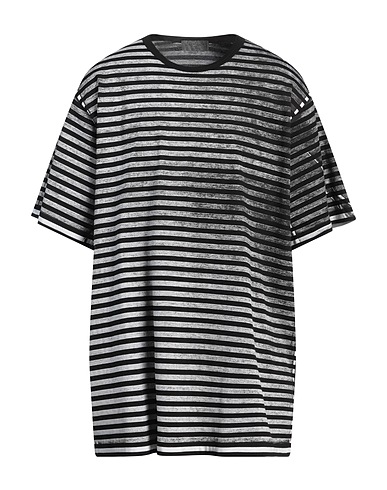 YOHJI YAMAMOTO T-shirt Μαύρο 100% Βαμβάκι