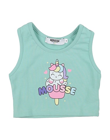 MOUSSE DANS LA BOUCHE Top Sage green 90% Cotton, 10% Elastane