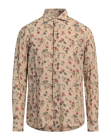 ALESSANDRO GHERARDI Рубашка с рисунком 100% Лен