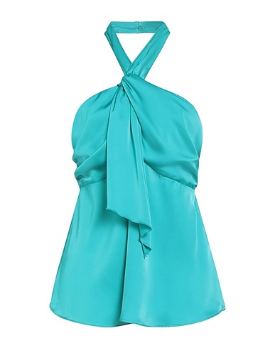 HANITA Top H COUTURE Turchese 100% Poliestere
