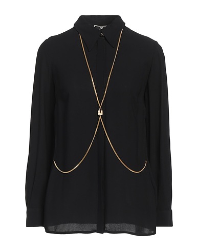 ELISABETTA FRANCHI Shirts Black 100% Viscose