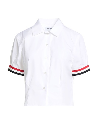 THOM BROWNE Shirts White 100% Cotton