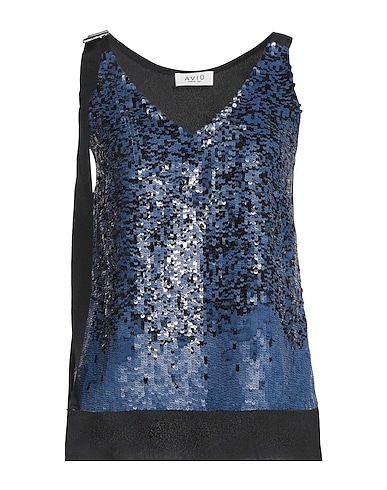 AVIÙ Top BLU NAVY 100% Poliestere