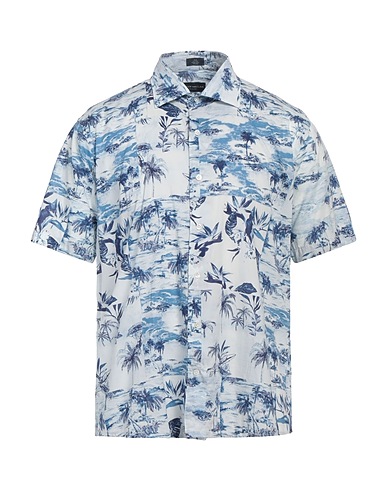 PETER MILLAR Patterned shirt Blue 100% Cotton