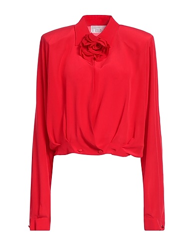 GIUSEPPE DI MORABITO Top Rosso 100% Seta