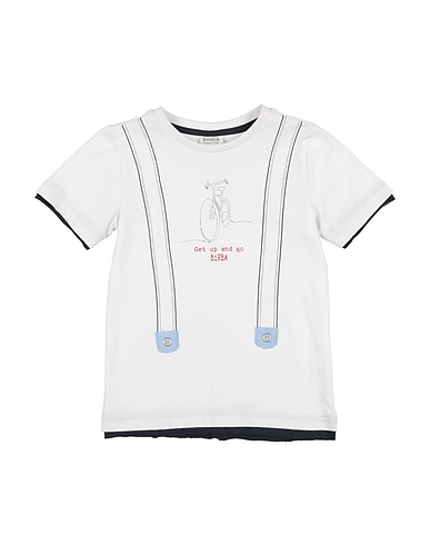 BIRBA T-shirt Bianco 100% Cotone